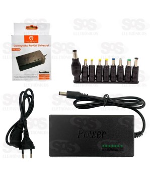 Fonte De Notebook Universal Portátil 9 Pinos 120W Hmaston MY-120W