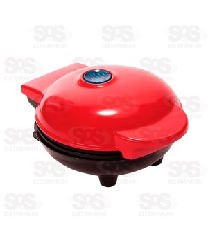 Mini Máquina de Waffle Coração 350W 110V WP-MK05