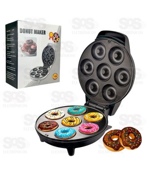 Máquina de Donuts 1200W 110V 7 Formas WP-DM16