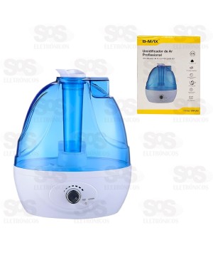 Umidificador De Ar 2,5 Litros Bico Rotacional Bivolt B-Max BM-U05