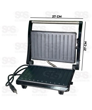 Mini Grill Elétrica 127V 750W Bak BK-GRL750-110