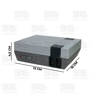 Vídeo Game Clássico 620 Jogos 2 Controles Inova CON-12656