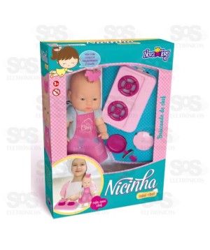 Boneca Nicinha Mini Chef Nova Toys 1164
