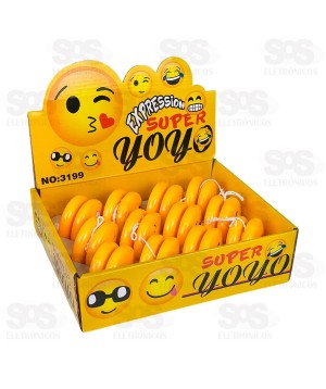 Super Ioiô Luminoso Emojis Variados 12 Unidades 3199