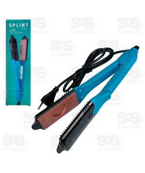 Chapinha Modeladora De Cabelo Cerâmica 5 Em 1 Com Luva