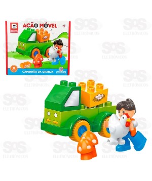 Brinquedos De Montar Ação Móvel Modelos Variadas Polibrinq BM012