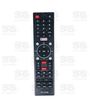Controle Remoto Toshiba Netflix/Globoplay/Youtube Kapbom KA-2926