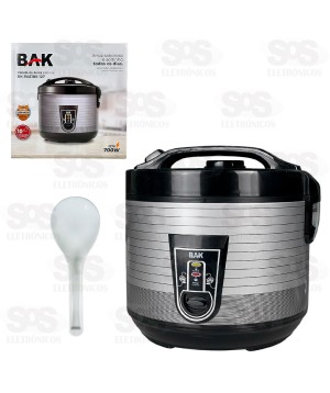 Panela De Arroz Elétrica 1.8 Litros 127V Bak BK-PAE180-127