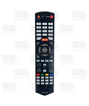 Controle Remoto Toshiba LCD/LED Smart Netflix KA-2801