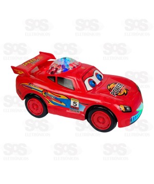 Carro Veloz Bate e Volta Com Luzes e Sons Toy King TK-1607