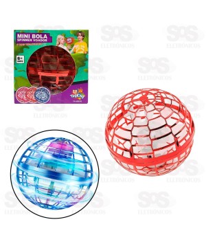 Mini Bola Spinner Voadora Com Luzes Toy King TK-AB6309