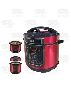 Panela de Pressão Elétrica Digital Bak BK-PPE501-110