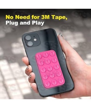 Suporte De Celular Ventosa Adesivo Polvo Cores Sortidas