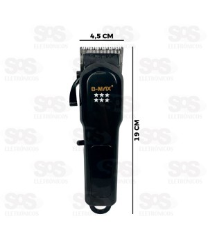 Máquina de Cortar Cabelo 8 Pentes Com Painel B-Max BM-C028
