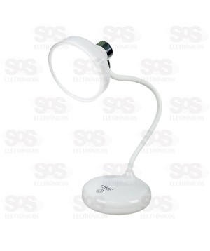 Luminária de Mesa Touch Articulável 3 Níveis B-Max BM-F982