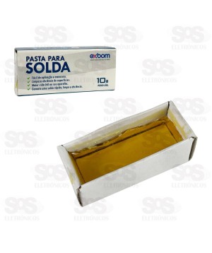 Pasta Para Solda Sólida 10G Exbom PROCC-PS10