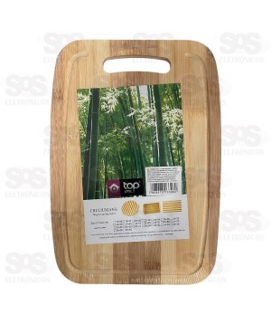 Tábua De Bambu Para Corte 33,5x23,5CM Top Útil TOP0896A