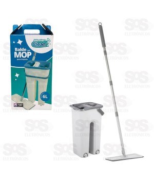 Limpador Mop Com Balde 6 Litros Top Útil TOP0644