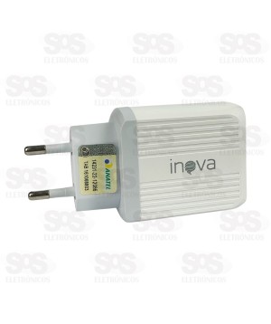 Carregador Rápido 20W Com Cabo Iphone Inova CAR-3288A