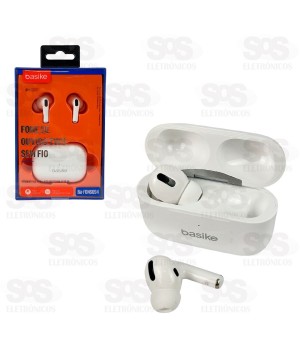 Fone Sem Fio Bluetooth TWS Basike BA-FON6694