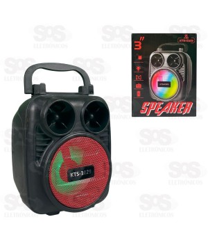 Caixa De Som 3 Polegadas Com Suporte de Celular KTS-1029