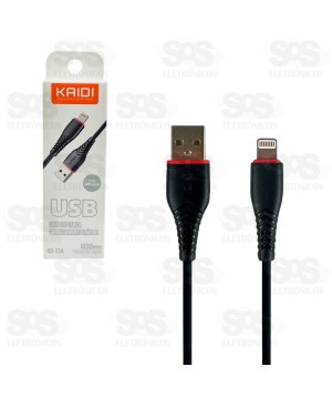 Cabo Iphone Carga Rápida 1 Metro Kaidi KD-23A