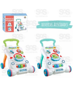 Andador Interativo Educativo Luz e Som Toy King  TK-AB3180