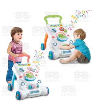 Andador Interativo Educativo Luz e Som Toy King  TK-AB3180