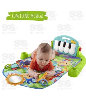 Tapete de Atividades Com Piano Toy King TK-AB3179