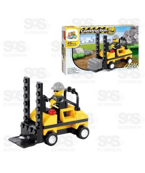 Brinquedo de Montar Construção 4 Modelos Sortidos Toy King TK-AB7854