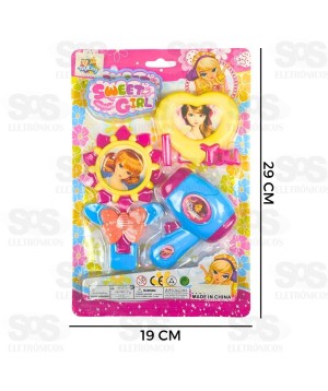 Kit De Beleza Fashion Sweet Girl Toy King TK-AB4249