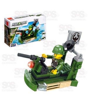 Bloco de Montar Soldados Modelos Sortidos Toy King TK-AB7865