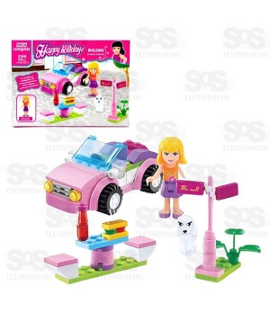 Bloco de Montar Meninas Fashion Modelos Sortidos Toy King TK-7856