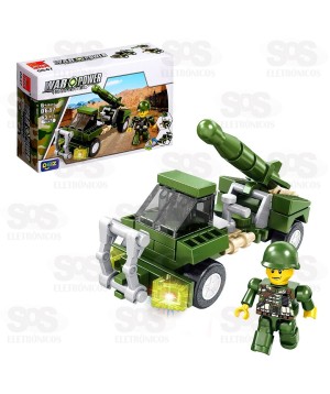 Bloco de Montar Soldados Grande Modelos Sortidos Toy King TK-AB7861