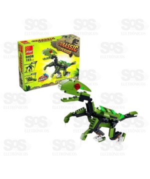 Bloco de Montar Jurassic Modelos Sortidos Toy King TK-AB7857