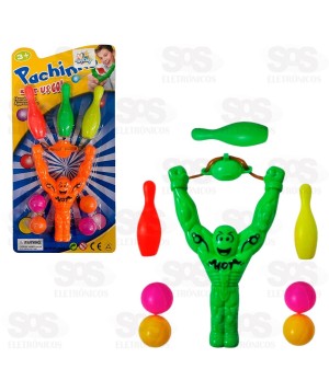 Estilingue Tiro Ao Alvo Infantil Com 4 Bolas Toy King TK-AB5290