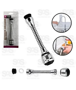 Extensor Arejador Para Torneira Giratório 360º Top Útil TOP1139