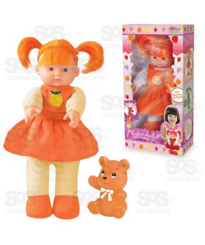 Boneca Cheirosinha Corpinho De Tecido Pelúcia 860