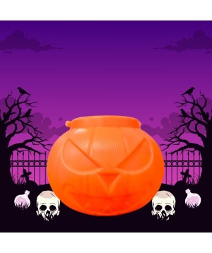 Abobora de Plastico Decorativa Halloween Média