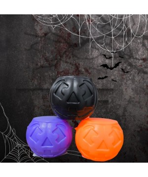 Abobora de Plastico Decorativa Halloween Pequena