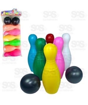 Jogo De Boliche 6 pinos Mini Toys 850A