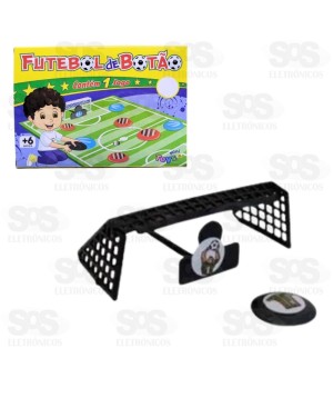 Jogo Futebol De Botão 1 Time Mini Toys 0741