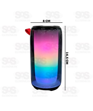 Caixa De Som 10W Bluetooth TWS LED KTS-1821