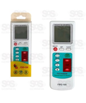 Controle Remoto Para Ar Condicionado Universal FBG-100