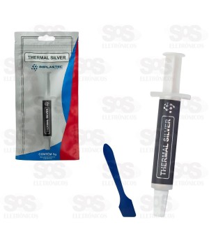 Pasta Térmica Para CPU 5G Thermal Silver Implastec
