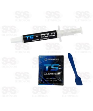 Pasta Térmica Para CPU 4G TS-Cold Implastec
