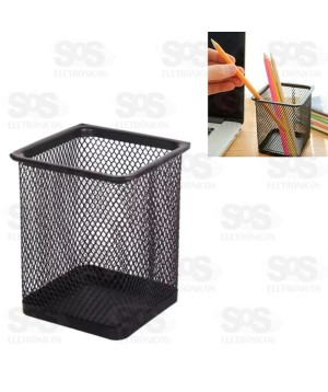 Porta Treco Quadrado Multiuso De Ferro Top Útil TOP0247