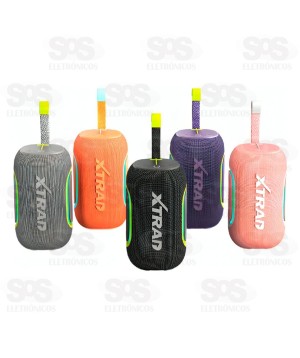 Caixa De Som Bluetooth 20W Com LED Aurora Xtrad WS-591