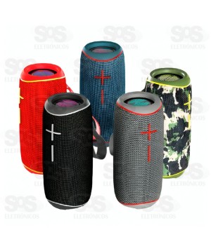 Caixa De Som Bluetooth 16W Com LED Zenite Xtrad WS-807