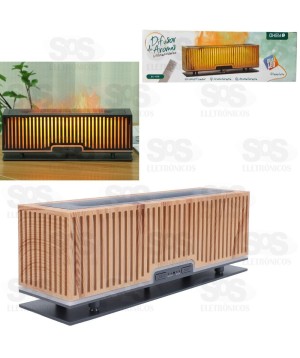 Umidificador Difusor Ultrassônico Dual  200ml Com Controle Ohey DL-615